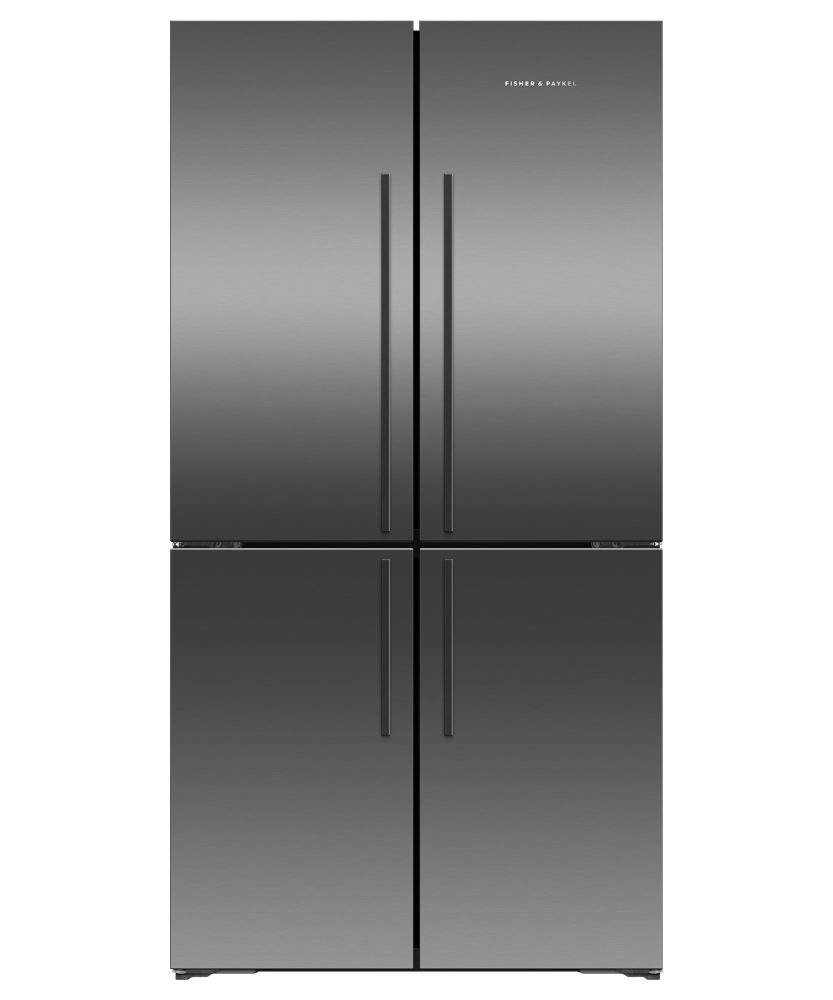 605L Quad Door Fridge w/ Bar Handles - S/S