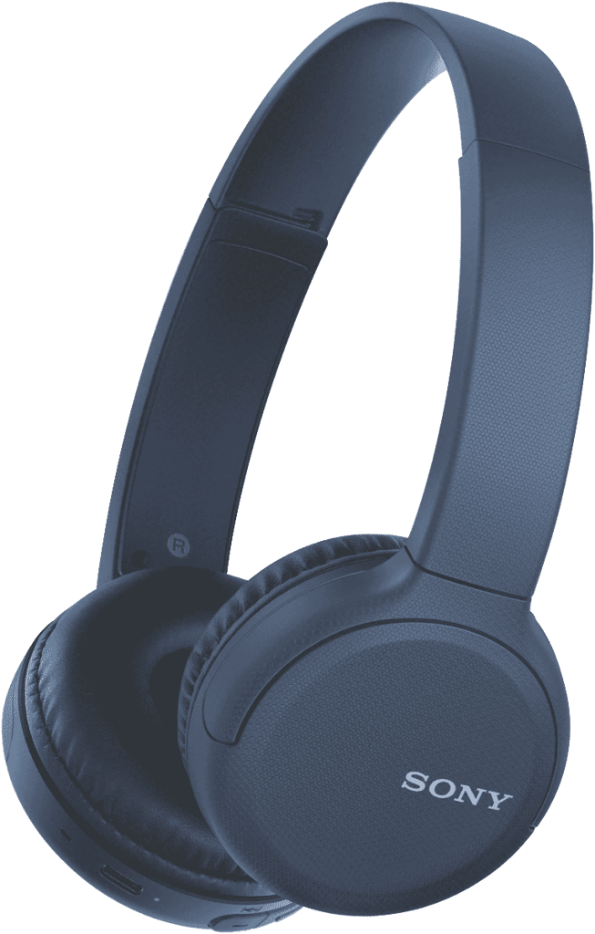 Wireless On Ear Headphones - Blue