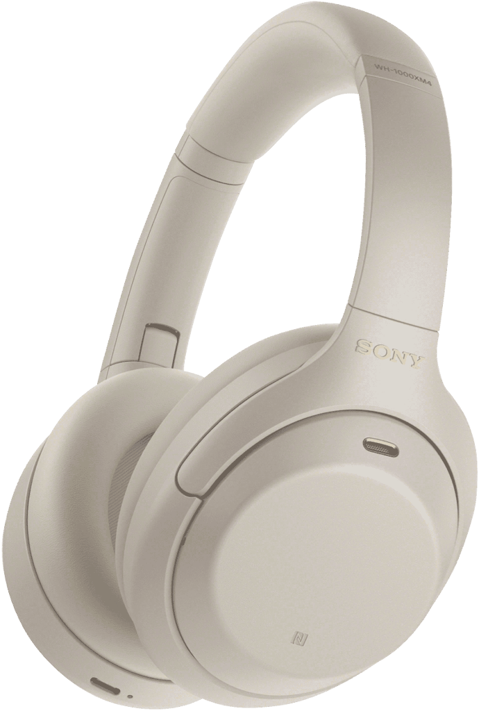 Sony Noise Cancelling Headphones Silver