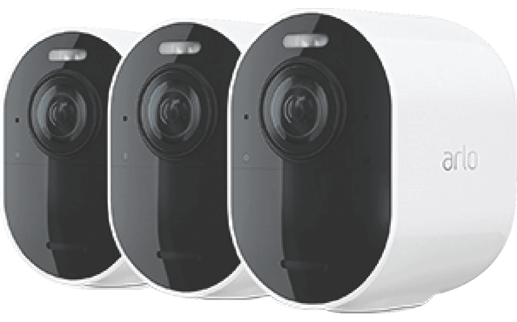 Arlo Ultra 2 Spotlight 4K Camera (3 Pack)