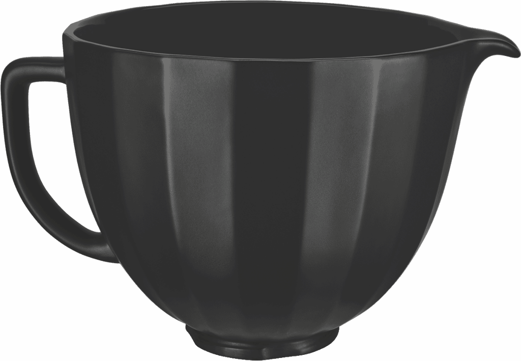 KitchenAid Ceramic Bowl for Stand Mixer Black Shell