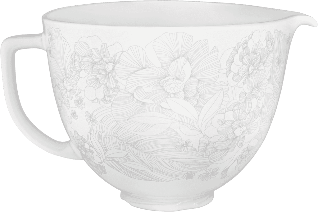 Whispering Floral Ceramic Bowl