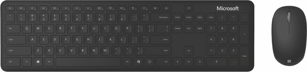 Wireless Keyboard & Mouse (Black)