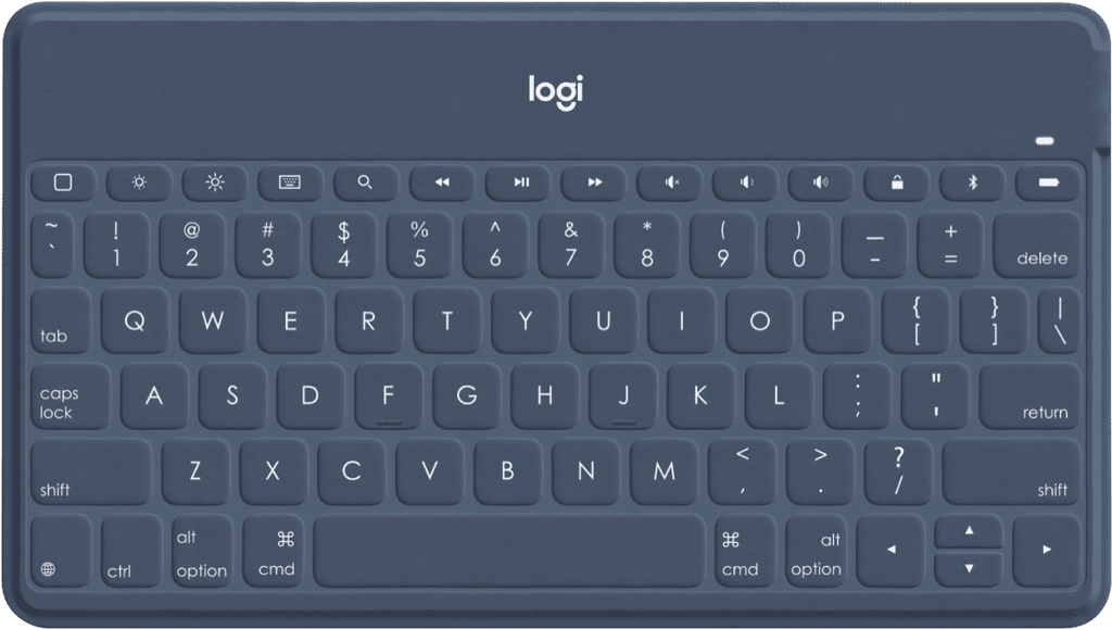 Logitech Keys-to-Go Portable Keyboard (Blue)