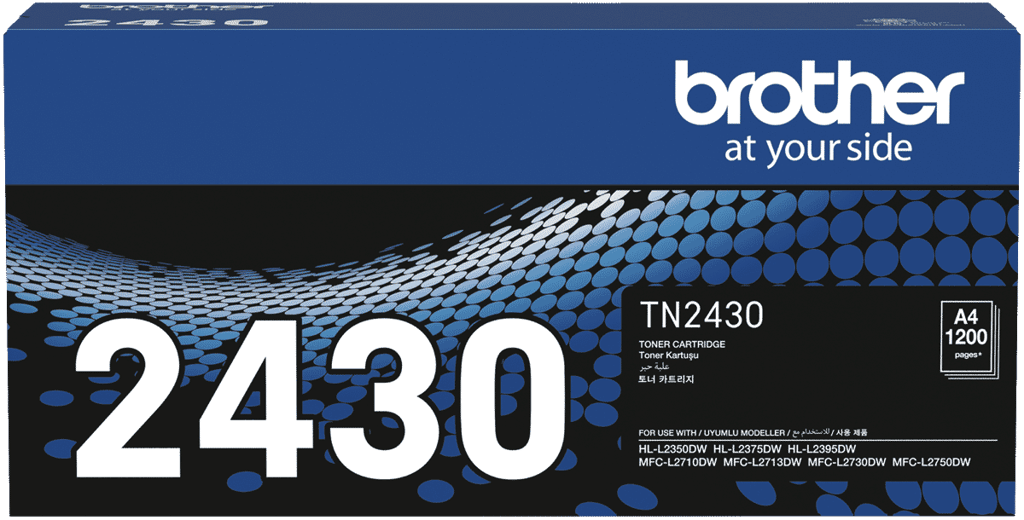 Brother TN-2430 Black Toner Cartridge