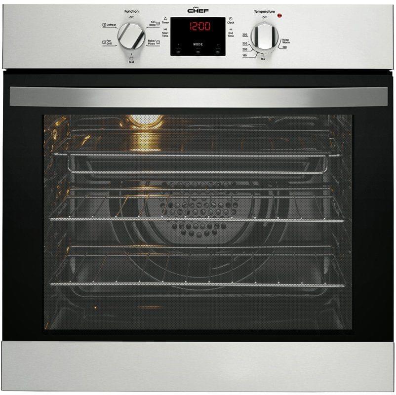 Chef 60cm Built-In Electric Oven stainless steel