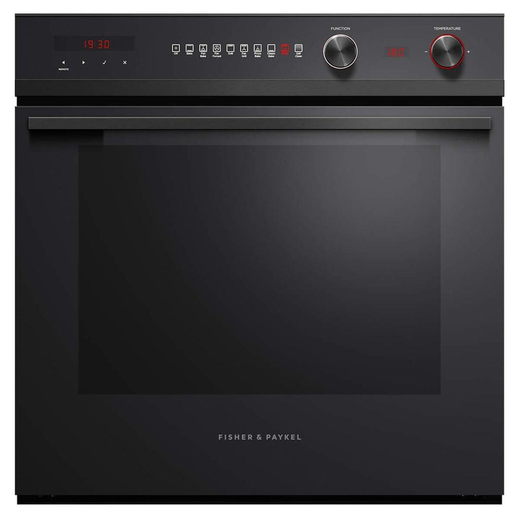 Fisher &Paykel 60cm Pyrolytic Oven 9 Functions Black