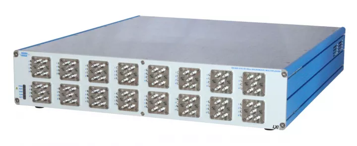 LXI Microwave Multiplexer, 50Ohm 4-Channel 16-Bank 40GHz SMA-2.9 - 60-802-416