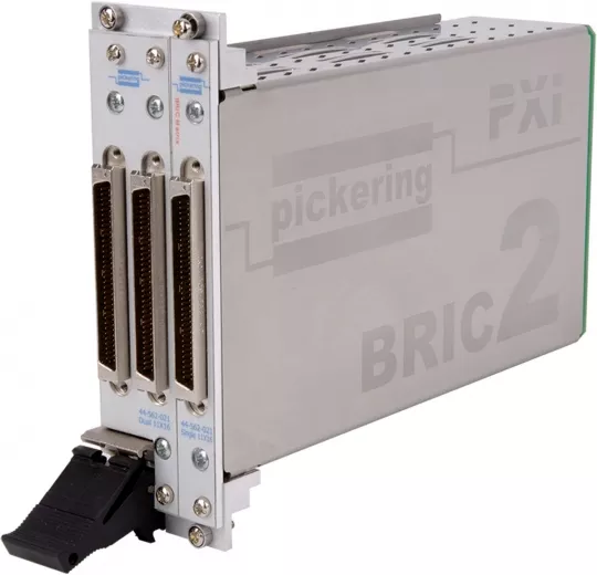 96x8,1-Pole,2-Slot BRIC,PXI Solid State(3sub-cards),40-563A-221-96X8