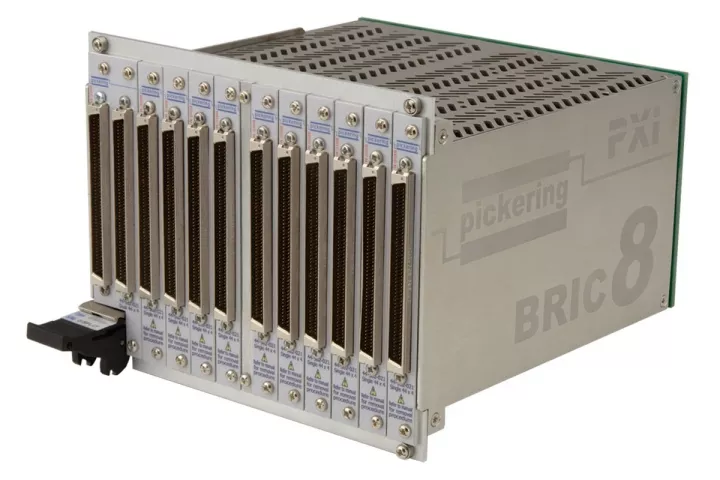 384x8,1-Pole,8-Slot BRIC,PXI Solid State(12sub-cards),40-563A-121-384X8