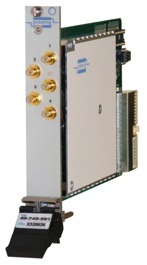 Single 4 to 1,2GHz,50Ohm,PXI RF Multiplexer,SMA, 40-745-591
