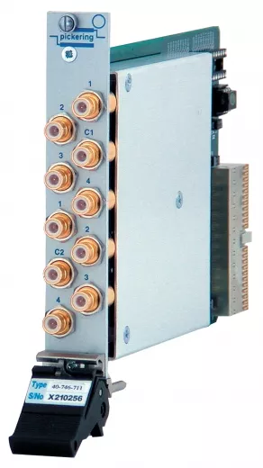Single 4 to 1,2GHz,75Ohm,PXI RF Multiplexer,1.0/2.3, 40-745-731