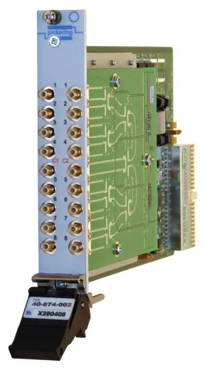 Single 8 to 1,3GHz,50Ohm,PXI RF Multiplexer,MCX, 40-874-101