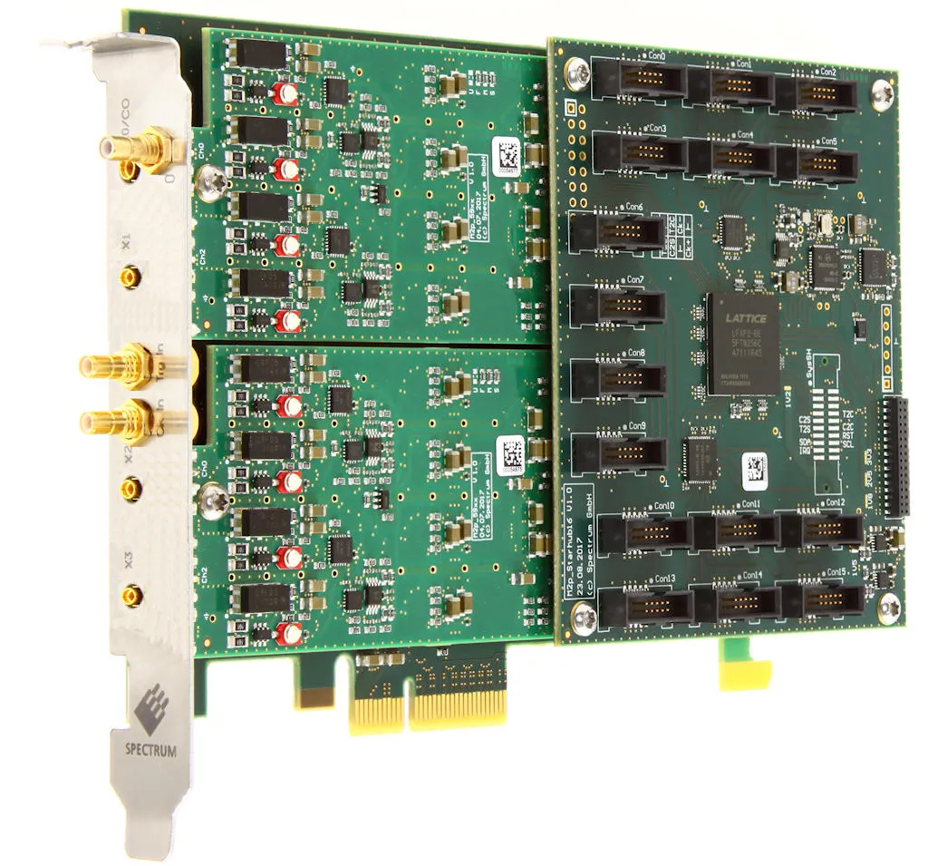 2Ch,16 Bit,20 MHz,40 MS/s PCI Express AWG, M2p.6531-x4