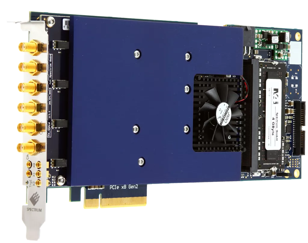 4Ch,8 Bit,1.5 GHz,5 GS/s,PCI Express x8, Digitizer, M4i.2234-x8