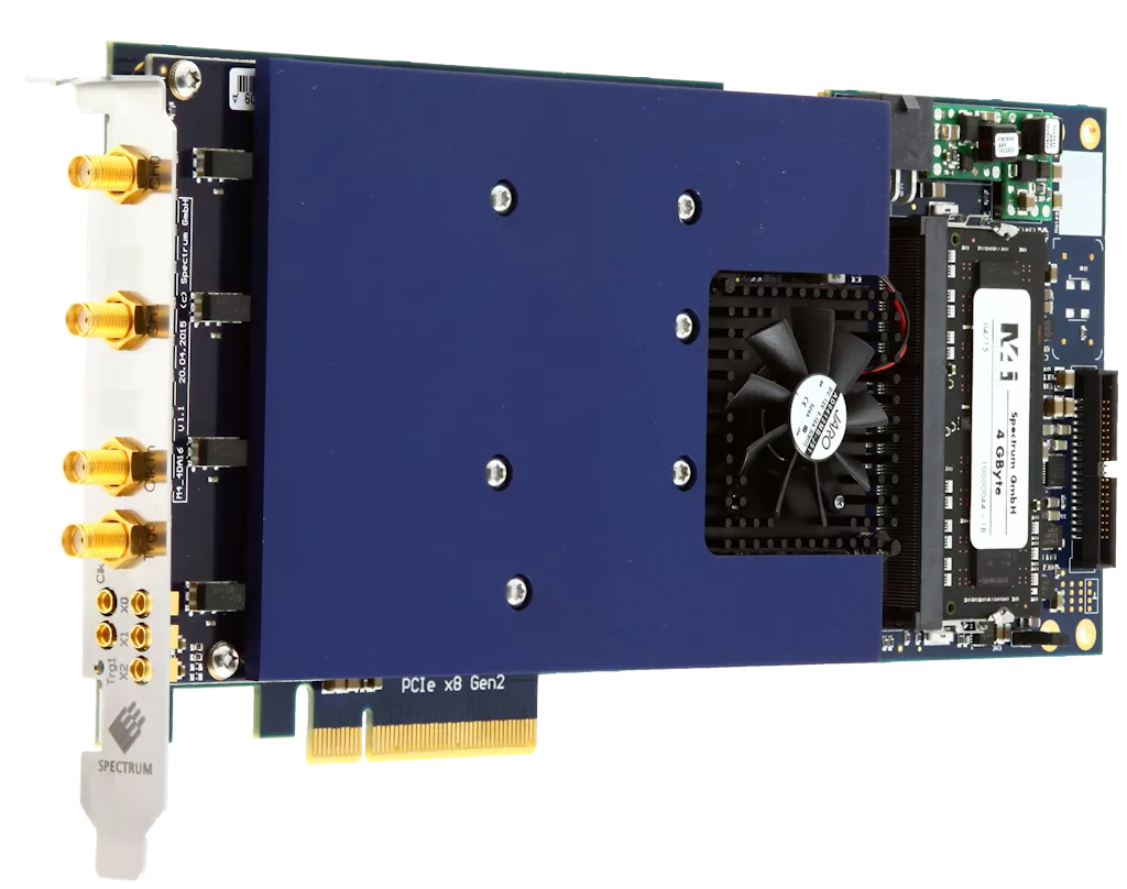 2Ch,8 Bit,1.5 GHz,2.5 GS/s,PCI Express x8, Digitizer, M4i.2221-x8