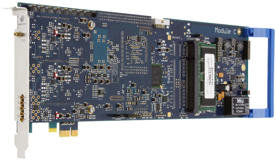 1Ch,8 Bit,250 MHz,500 MS/s,PCI Express x1, Digitizer, M3i.2120-Exp