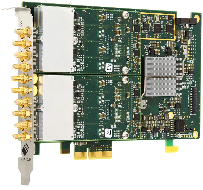 4Ch,16 Bit,60 MHz,125 MS/s,PCI Express x4, Digitizer, M2p.5962-x4