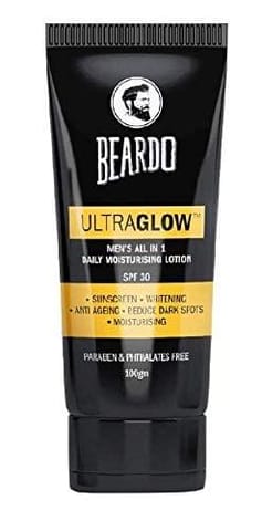 BEARDO Ultraglow Face Lotion For Men, 100g