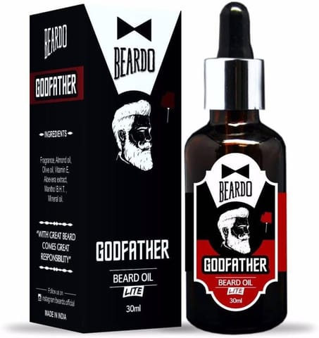 Beardo GODFATHER Beard Lite Hair Oil  (30 ml)