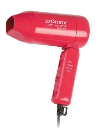 Red OZOMAX Novel Hair Dryer