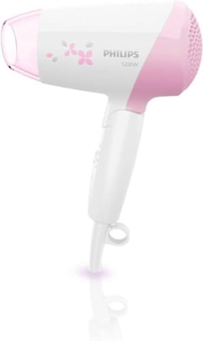 Philips HP 8120/00 with Nozzle and Beautiful result Hair Dryer  (1200 W, Pink)