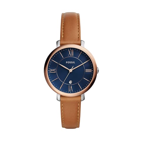 FOSSIL JACQUELINE ANALOG BLUE DIAL WOMEN'S WATCH