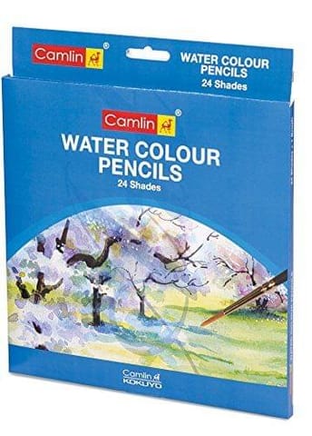 Camlin Kokuyo Water Color Pencil - 24 Shades
