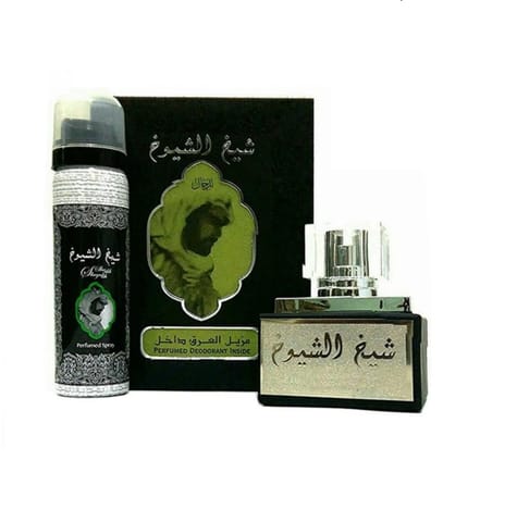 Lattafa Unisex Eau de Parfum Sheikh Shuyukh With FREE Deodorant Inside