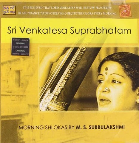 Sri Venkatesa Suprabhathams :Ms Subbulakshmi [Audio CD] M. S. Subbulakshmi; Muthuswami Dikshithar and Swati Tirunal
