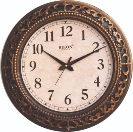 Rikon Premium Sweep Clock GOLDEN_2551 SW