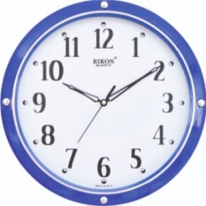 Rikon Economy Plain Clock VIOLET_9451
