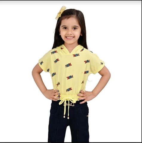 Shubham Fashions Tiny Girls WearIZE_24_Color_Yellow