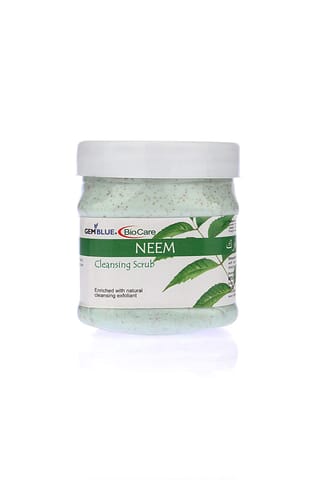 GEMBLUE BioCare safe and Natural Neem Cleansing Scrub With Natural Cleansing Exfoilant Scrub (500 ml)