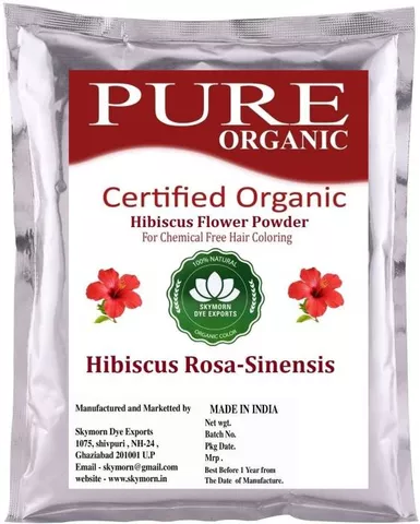 Sky Morn Pure Organic 100% Natural Hibiscus Powder  (100 g)