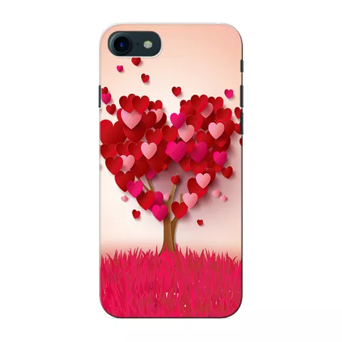 Prinkraft designer back case / cover for Apple iPhone 7 with Heart Tree/ Flower Heart TreeTheme, Apple iPhone 7 case, Printed Cover for Apple iPhone 7, 3D Designer Back case for Apple iPhone 7