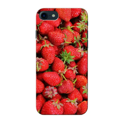 Prinkraft designer back case / cover for Apple iPhone 7 with StrawberriesTheme, Apple iPhone 7 case, Printed Cover for Apple iPhone 7, 3D Designer Back case for Apple iPhone 7