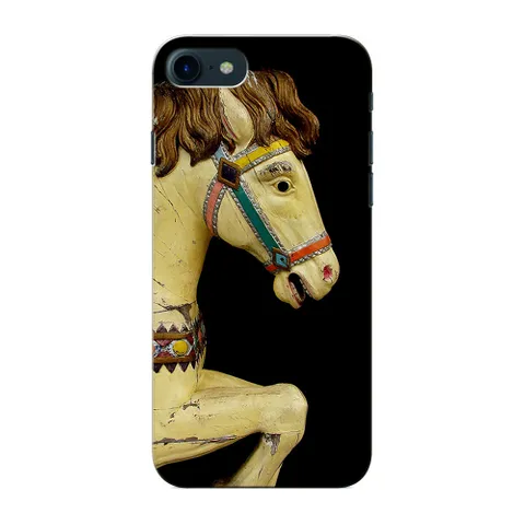 Prinkraft designer back case / cover for Apple iPhone 7 with Toy HorseTheme, Apple iPhone 7 case, Printed Cover for Apple iPhone 7, 3D Designer Back case for Apple iPhone 7