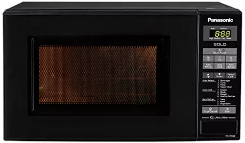 Panasonic 20 L Solo Microwave Oven (NN-ST266BFDG, Black)