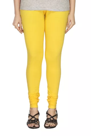 Minu   Premium Yellow  womens  Leggings