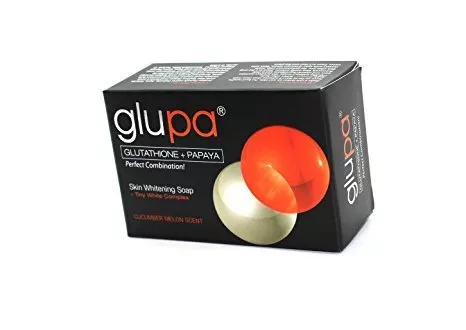 Glupa Skin Whitening Soap (Glutathione + Papaya)