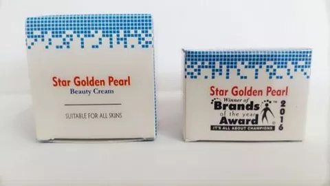 Star Golden Pearl Radiant White glow Skin Whitening Anti-Ageing Day Cream