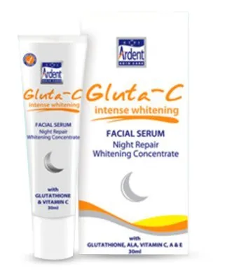 Gluta-C - Whitening Facial Repair Night Serum / Skin whitening & Skin Fairness Serum, 30 ml