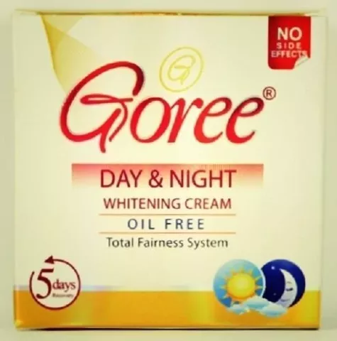 Goree Day And Night Whitening Cream Dark Circles, SPOTS PIMPLES REMOVING 30g