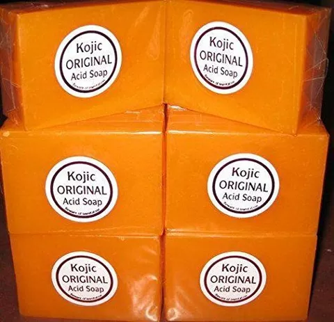 Fission 3pcs Papaya Kojic Acid Organic Herbal Soap Bars for Skin Whitening Bleaching free ship