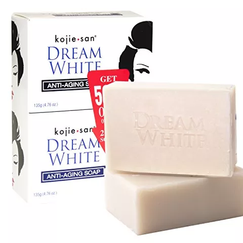 Kojie San Dream White Kojic Lightening Anti Aging Soap (2x135g Bars)