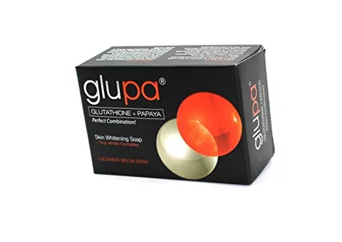 Glupa Glutathione Skin Whitening Soap (Glutathione + Papaya) 135g