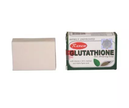 Renew Glutathione Soap For Skin Whitening And Anti Aging In 2 Weeks,2pc