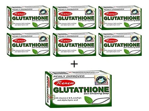 RENEW GLUTATHIONE SOAP- Pack of 6 +1 Free