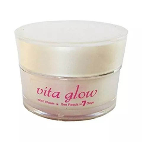 Gima Vita Glow Night Cream For Skin Whitening With Harmony Soap